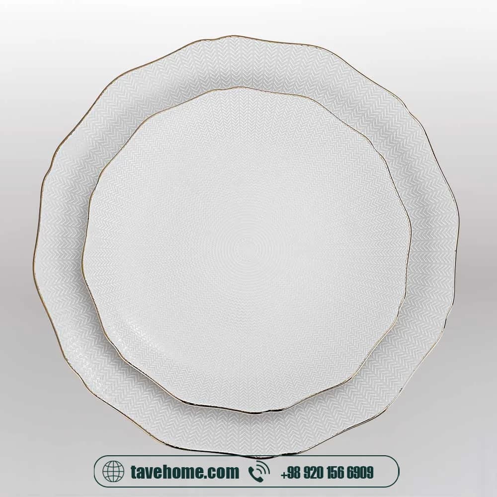 بشقاب برنج خوری الیزابت آلوینا <span>ELIZABETH ALVINA Rice Plate (11110006)</span> — تصویر ۲