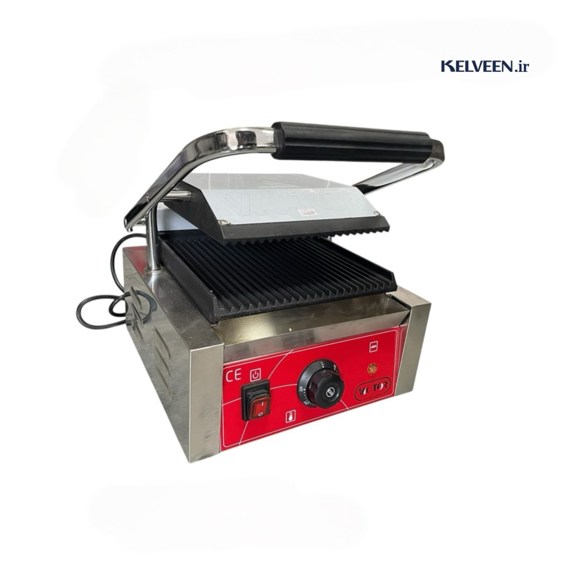 ساندویچ میکر تک صفحه کوچک (پنینی ساز صنعتی)