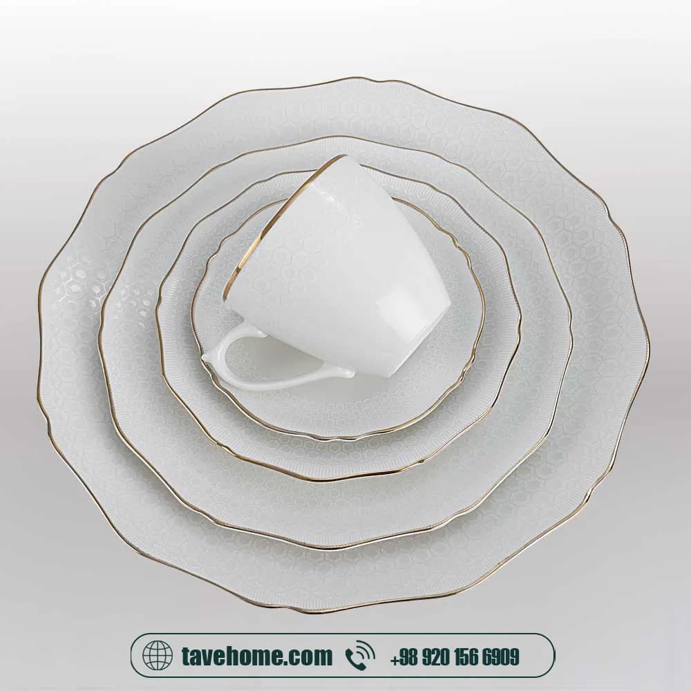 بشقاب برنج خوری الیزابت ناریسا <span>ELIZABETH NARISA Rice Plate (11110004)</span> — تصویر ۴