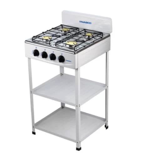 NASCO RÉCHAUD A GAZ AVEC TABLE 4 FEUX – NASGS-K4CSS-S
