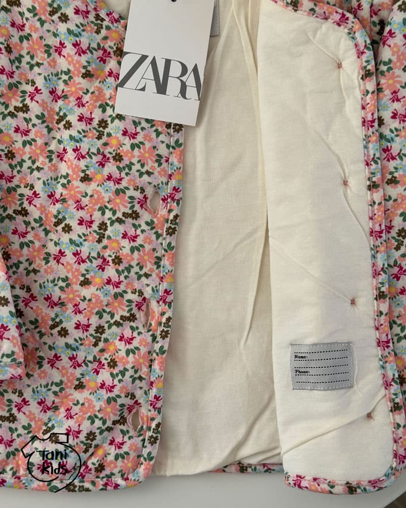 کاپشن zara (گلدار)🧨🌻 — تصویر ۴