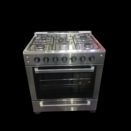 Nasco Gazinière 5 Feux Allumage Automatique – GCNAS-8060S/SM
