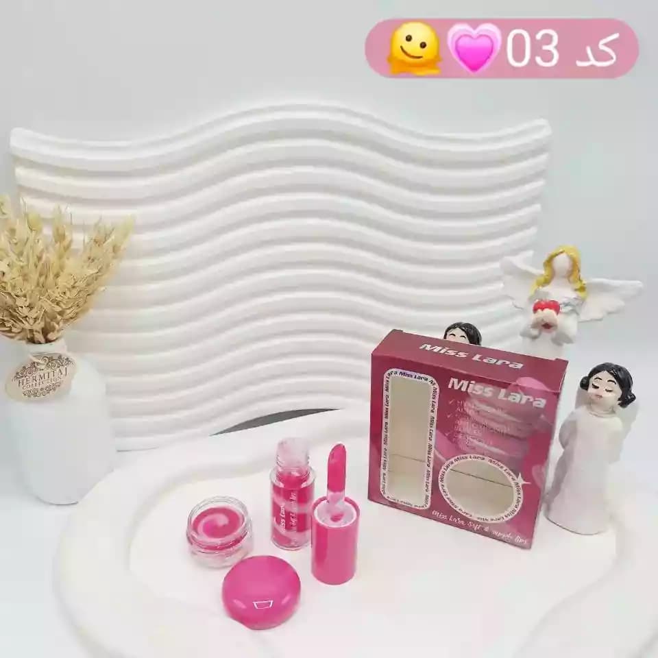 ست لیپ گلاس و بالم لب فانتزی میس لارا — تصویر ۴