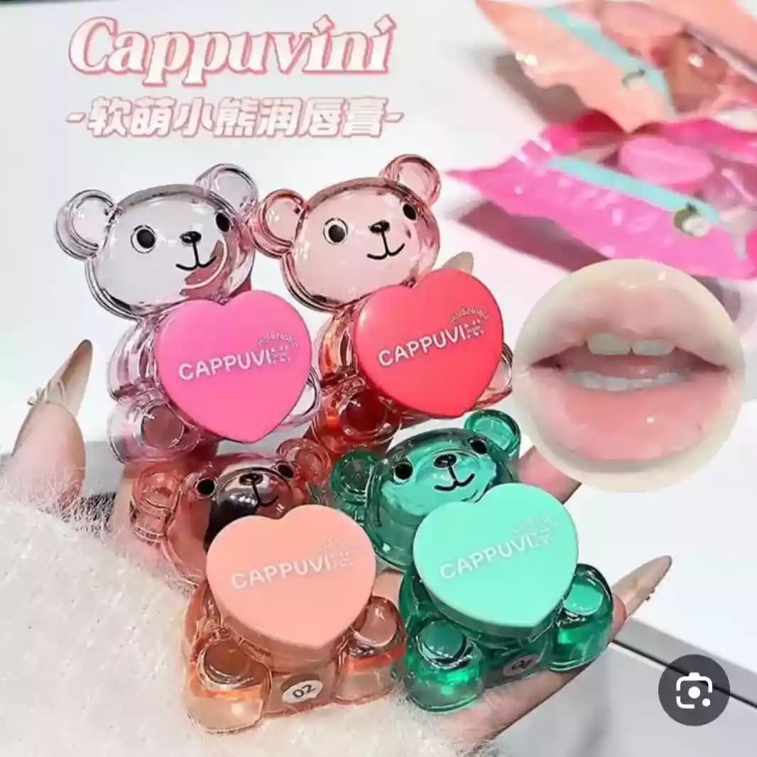 بالم لب فانتزی CAPPUVI مدل خرسی — تصویر ۵