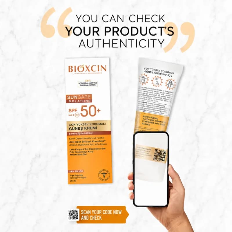کرم ضد آفتاب بیوکسین مدل Melatone مناسب پوست مستعد لک SPF50 حجم 50 میلی لیتر — تصویر ۵