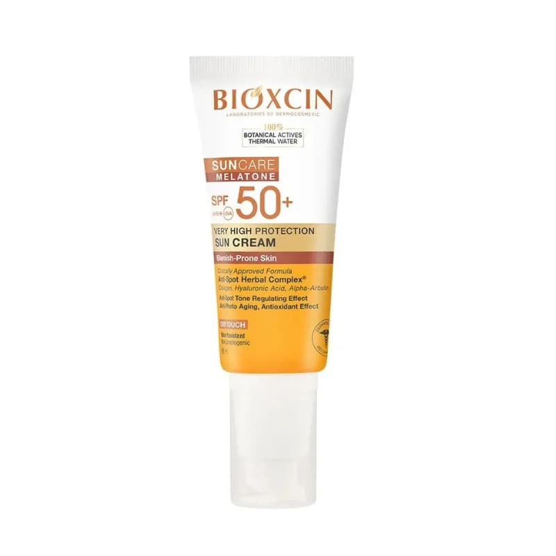 کرم ضد آفتاب بیوکسین مدل Melatone مناسب پوست مستعد لک SPF50 حجم 50 میلی لیتر — تصویر ۲