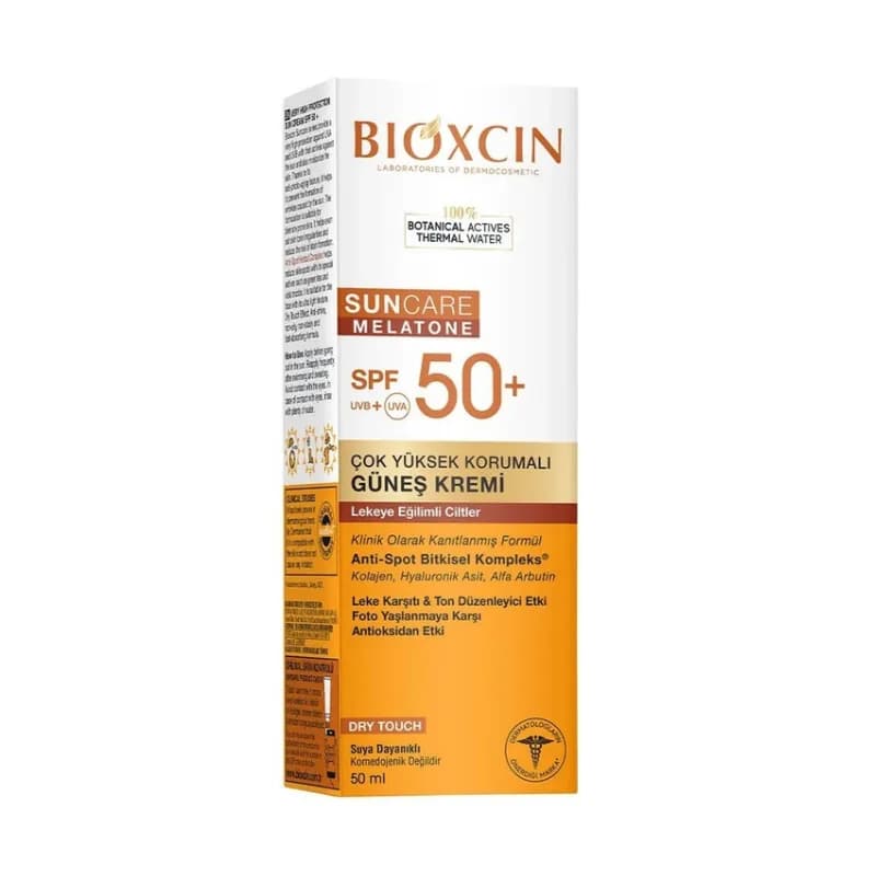 کرم ضد آفتاب بیوکسین مدل Melatone مناسب پوست مستعد لک SPF50 حجم 50 میلی لیتر — تصویر ۳
