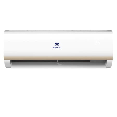 NASCO SPLIT 1.5CV R-410 FACADE BLANCHE BANDE SILVER 220-240V NAS-M12N1-N
