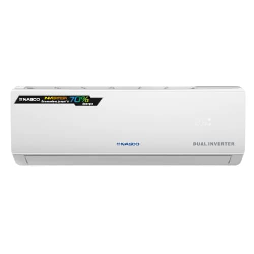 SPLIT INVERTER 2CV NASCO R-410 FACADE BLANCHE – NASHRN1-18
