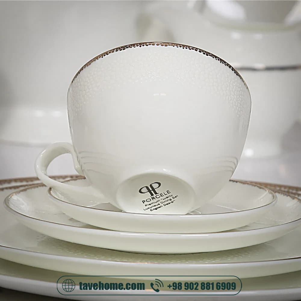 سرویس چینی 134پارچه پُرسل کد 140236 <span>PORCELLE (11100034)</span> — تصویر ۳
