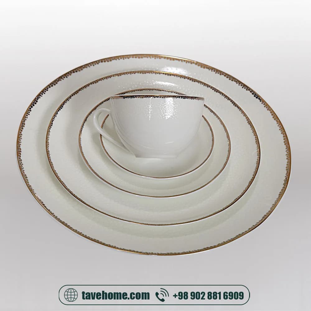 سرویس چینی 134پارچه پُرسل کد 140236 <span>PORCELLE (11100034)</span> — تصویر ۴