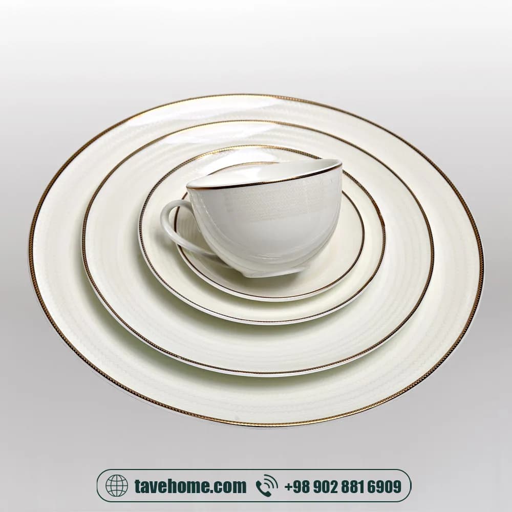 سرویس چینی 134 پارچه پُرسل کد 1401163 <span>PORCELLE (11100036)</span> — تصویر ۳