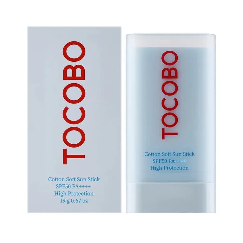 ضد آفتاب استیکی مات توکوبو TOCOBO مدل Cotton Airy SPF50+