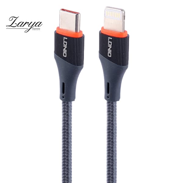 کابل شارژر آیفون تایپ C به لایتنینگ برند LDnio مدل LC631i PD — تصویر ۷