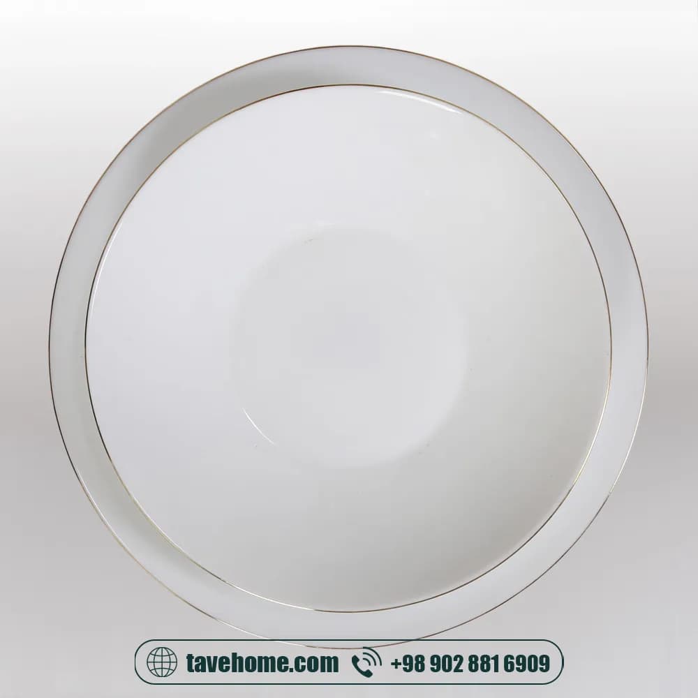 سرویس 28پارچه پارس اپال لب طلا <span>Pars Opal GOLD EDGE (12100003)</span> — تصویر ۳