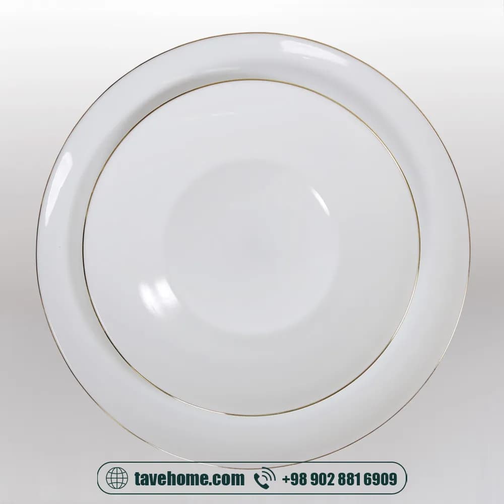 سرویس 28پارچه پارس اپال لب طلا <span>Pars Opal GOLD EDGE (12100003)</span> — تصویر ۲