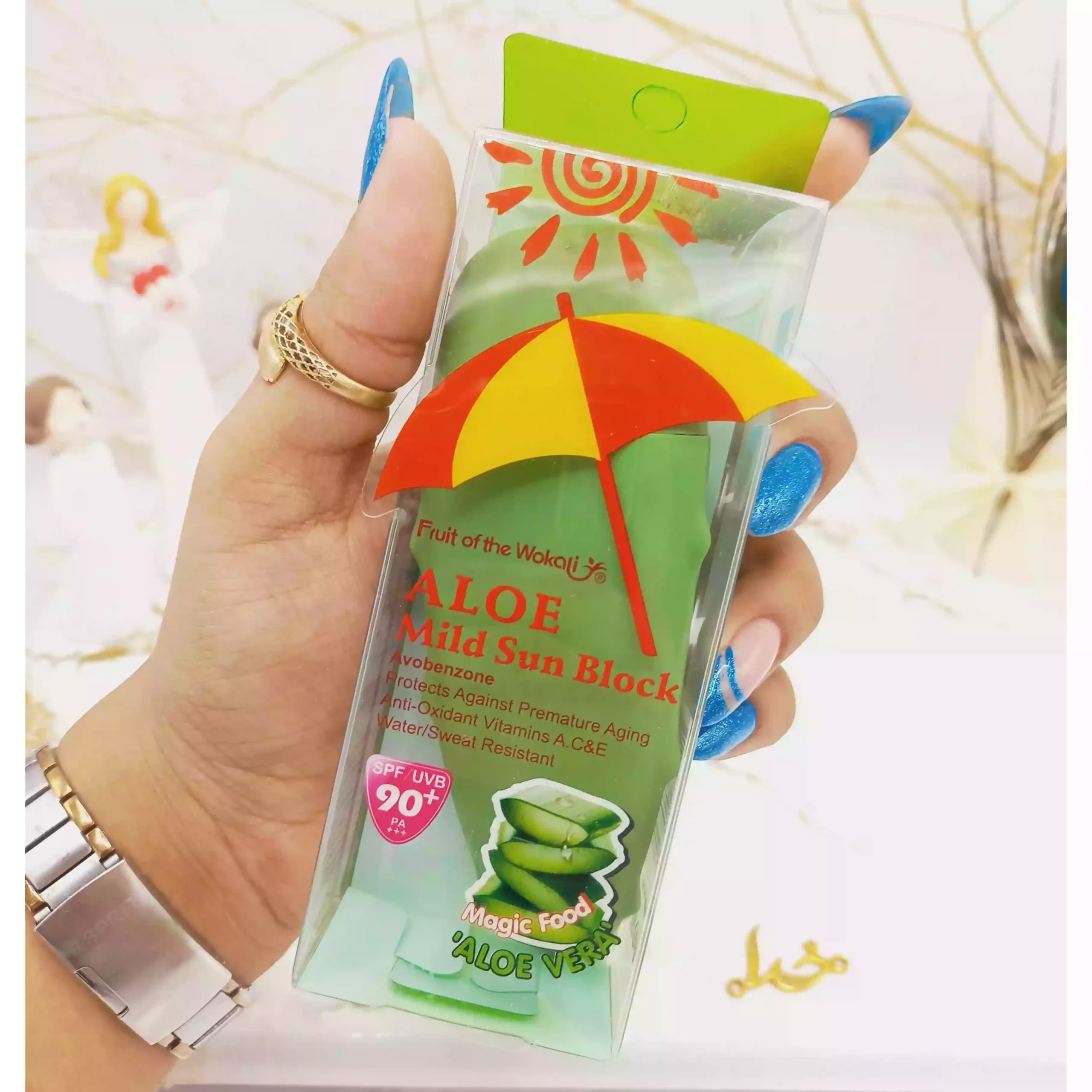 ضد آفتاب SPF90 مدل آلوئه ورا حجم 50 میل