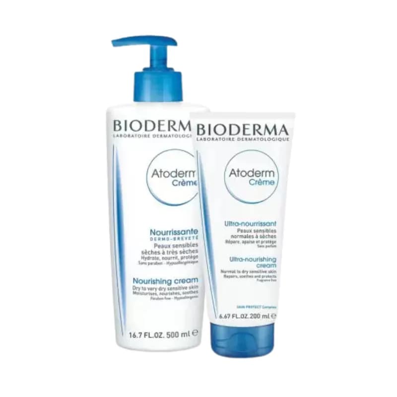 بالم آبرسان بدن بایودرما مدل Atoderm Intensive مناسب پوست خشک در دو حجم