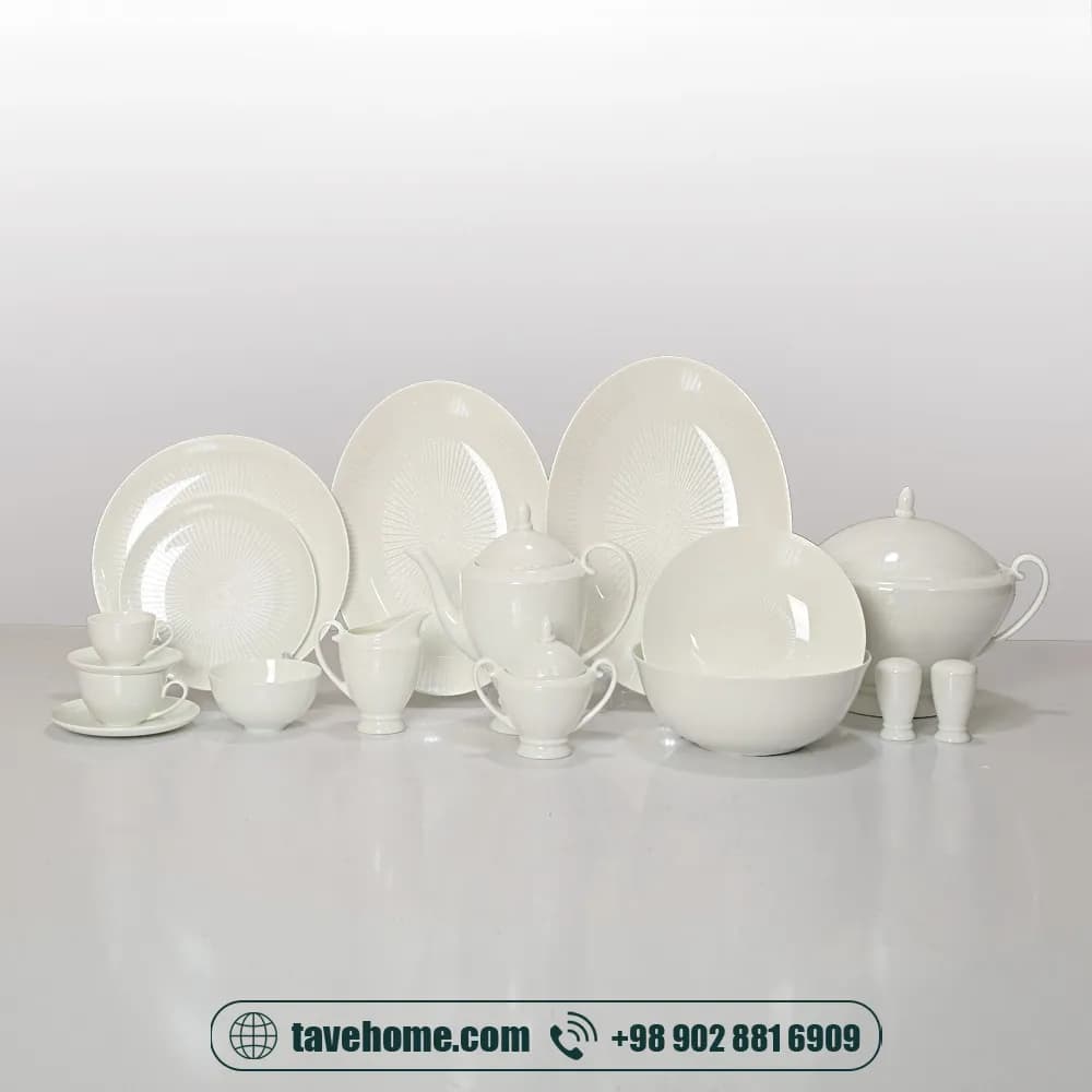 سرویس چینی 134 پارچه پیله آ کد 140474 <span>PILEA code 140474 (11100025)</span>