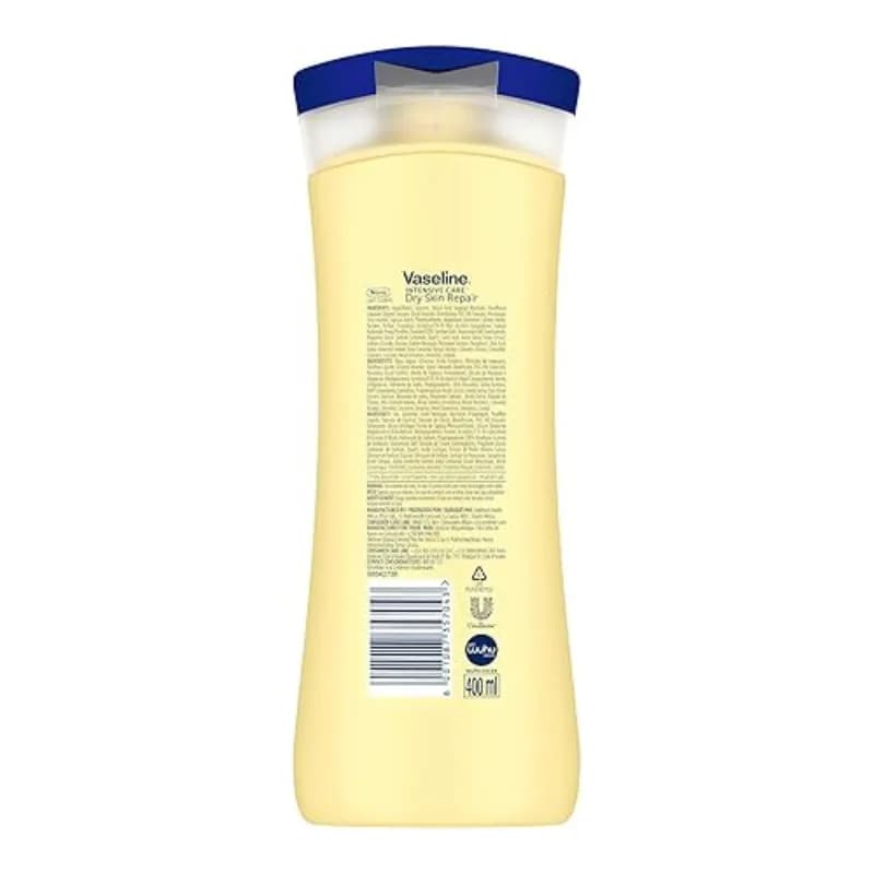 لوسیون بدن وازلین مدل Dry Skin Repair مناسب پوست خشک حجم 400 میلی لیتر — تصویر ۳