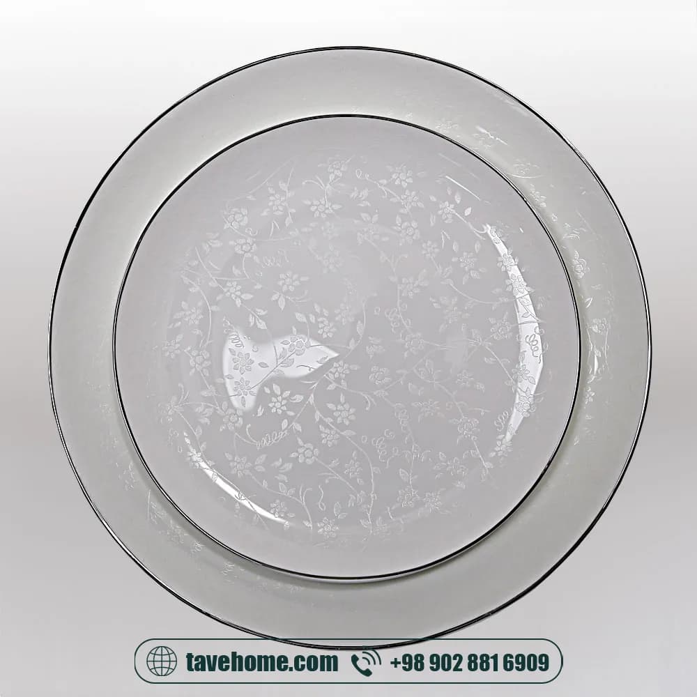 سرویس چینی141 پارچه بونانزا بانی پلاتین<span>BONANZA-BANI-Platinum code 5146 (11100021)</span> — تصویر ۲