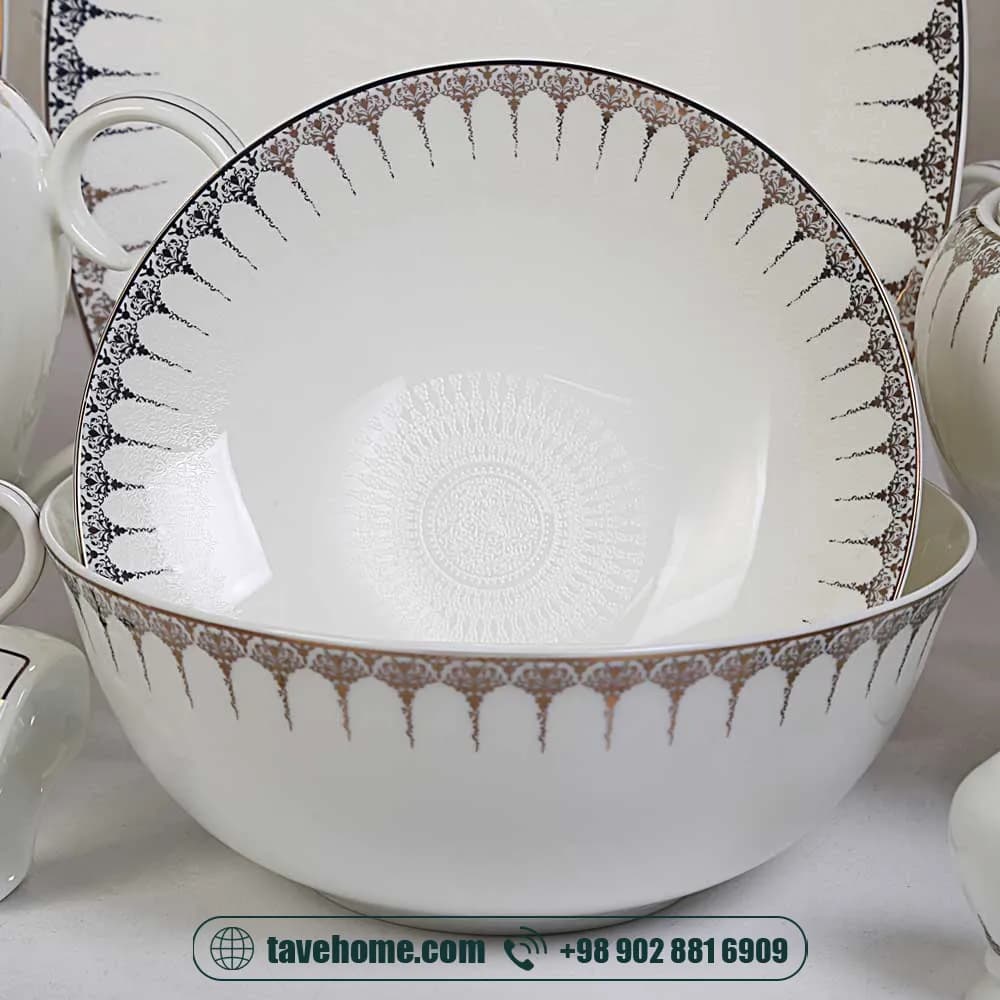 سرویس چینی 134 پارچه بونانزا بنل<span>BONANZA-BANEL code 5154 (11100022)</span> — تصویر ۴
