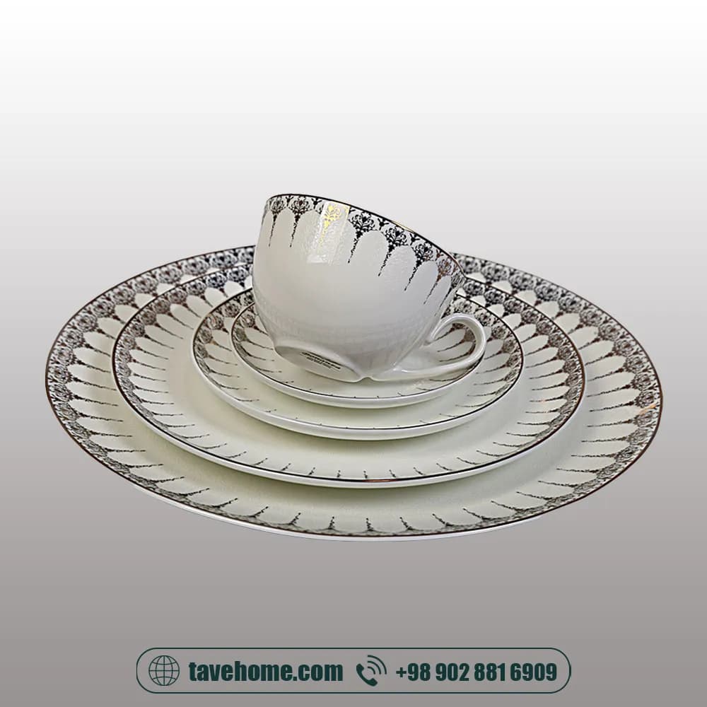 سرویس چینی 134 پارچه بونانزا بنل<span>BONANZA-BANEL code 5154 (11100022)</span> — تصویر ۳