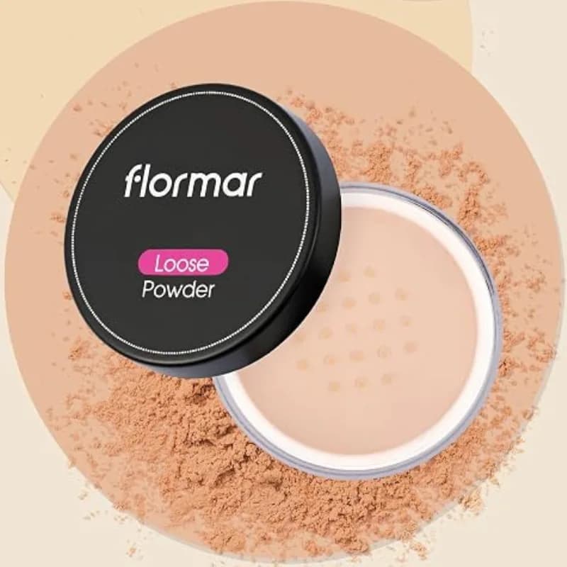 پودر فیکس فلورمار مدل Invisible Loose رنگ Pale Sand — تصویر ۴