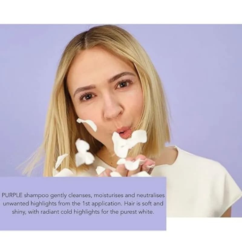 شامپو ضد زردی مو فیتو Phyto مدل Violet Purple حجم 250 میلی لیتر — تصویر ۵