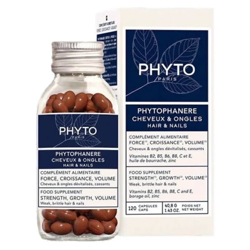 کپسول تقویت مو و ناخن فیتو مدل Phytophanere (120 عددی)