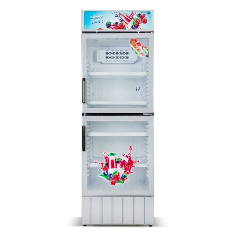 NASCO REFROIDISSEUR VERTICAL DEUX PORTES 440LT – NAS-CH500-2DRV