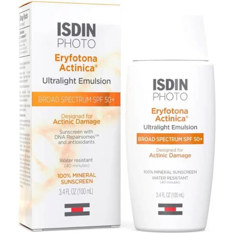 ضد آفتاب فلوئیدی ایزدین Isdin مدل اریفوتونا اکتینیکا SPF50 حجم 50 میلی لیتر — تصویر ۲