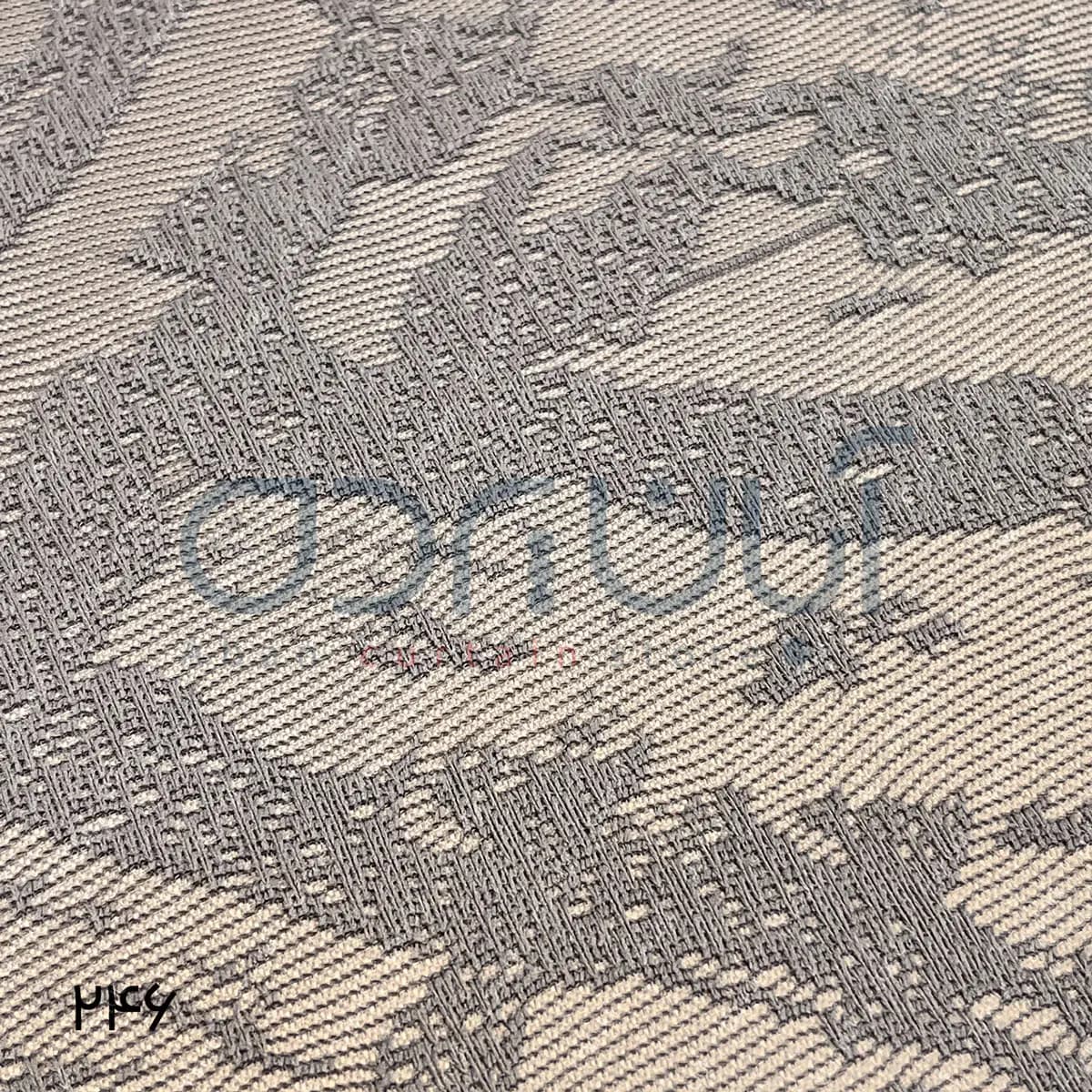 پرده دومکانیزم طرح پتینه رنگ طوسی — تصویر ۵