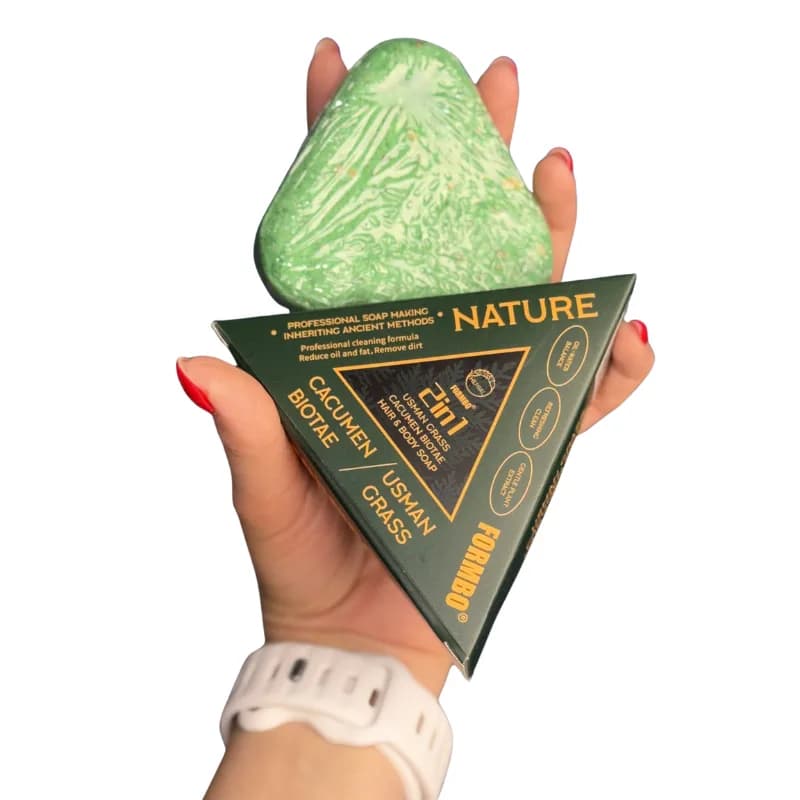 صابون رزماری ضد ریزش تقویت کننده مو نیچر Nature وزن 120 گرم — تصویر ۴