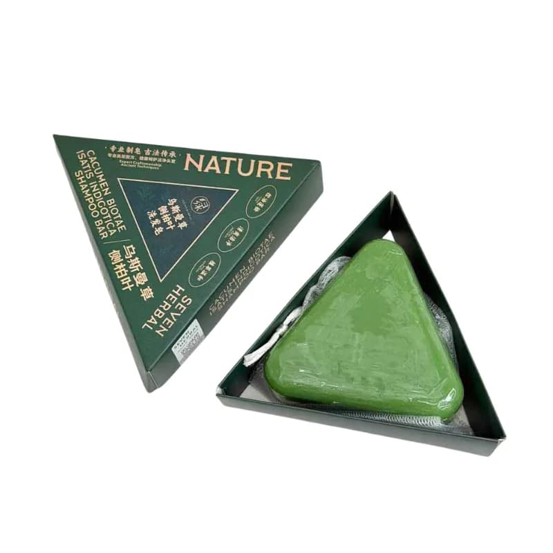 صابون رزماری ضد ریزش تقویت کننده مو نیچر Nature وزن 120 گرم — تصویر ۲