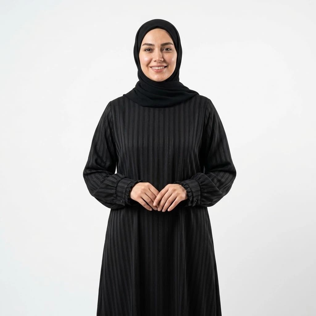 مانتوعربی جولیا نگینی — تصویر ۶
