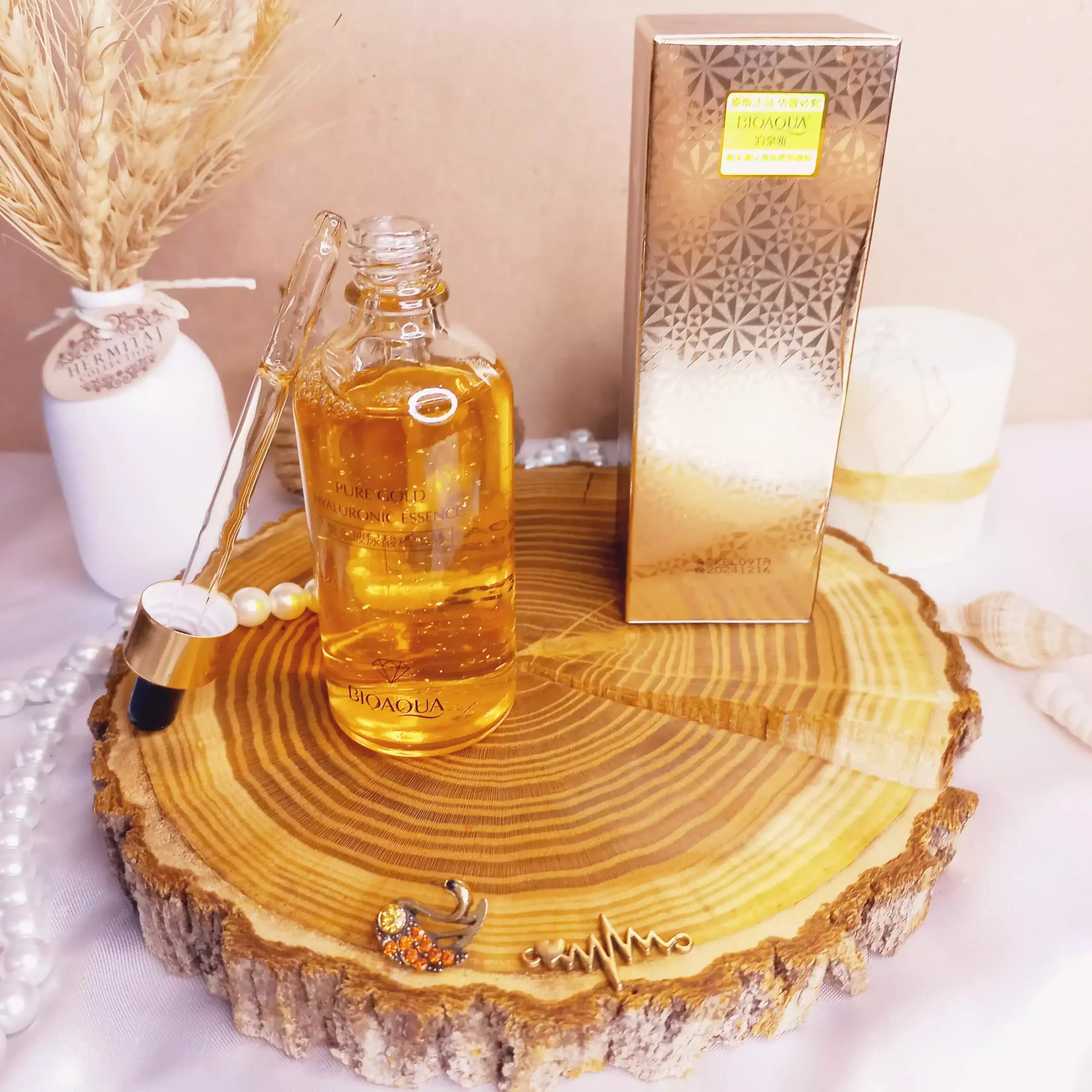 سرم آبرسان طلا 24 عیار بزرگ کد BQY67130 — تصویر ۵