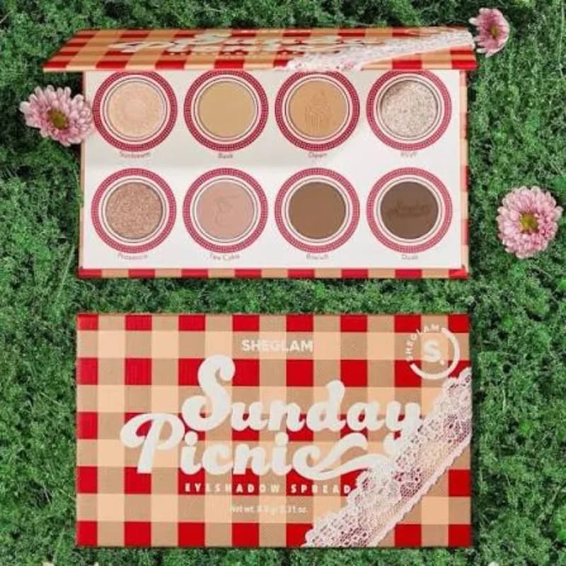 پالت سایه چشم شیگلم SHEGLAM مدل Picnic — تصویر ۲