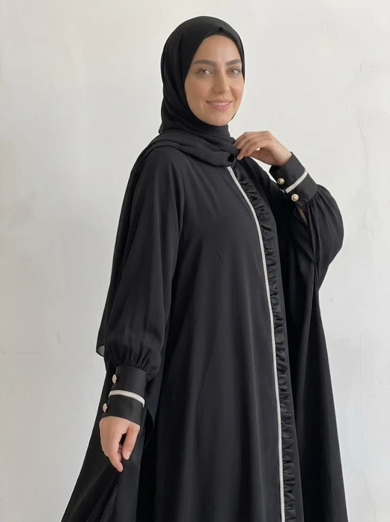 عبا مشکی نورا