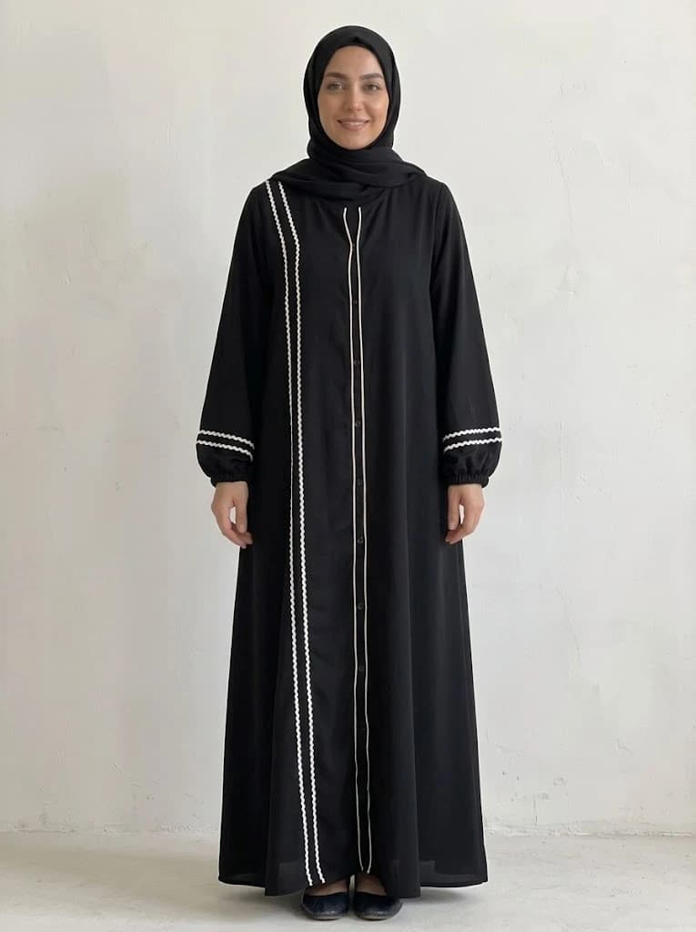 عبا مشکی یارا — تصویر ۲