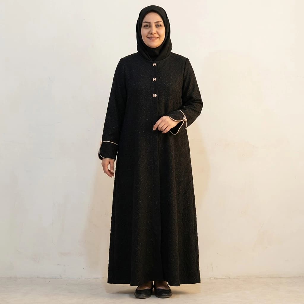 مانتوعبایی لمه — تصویر ۳