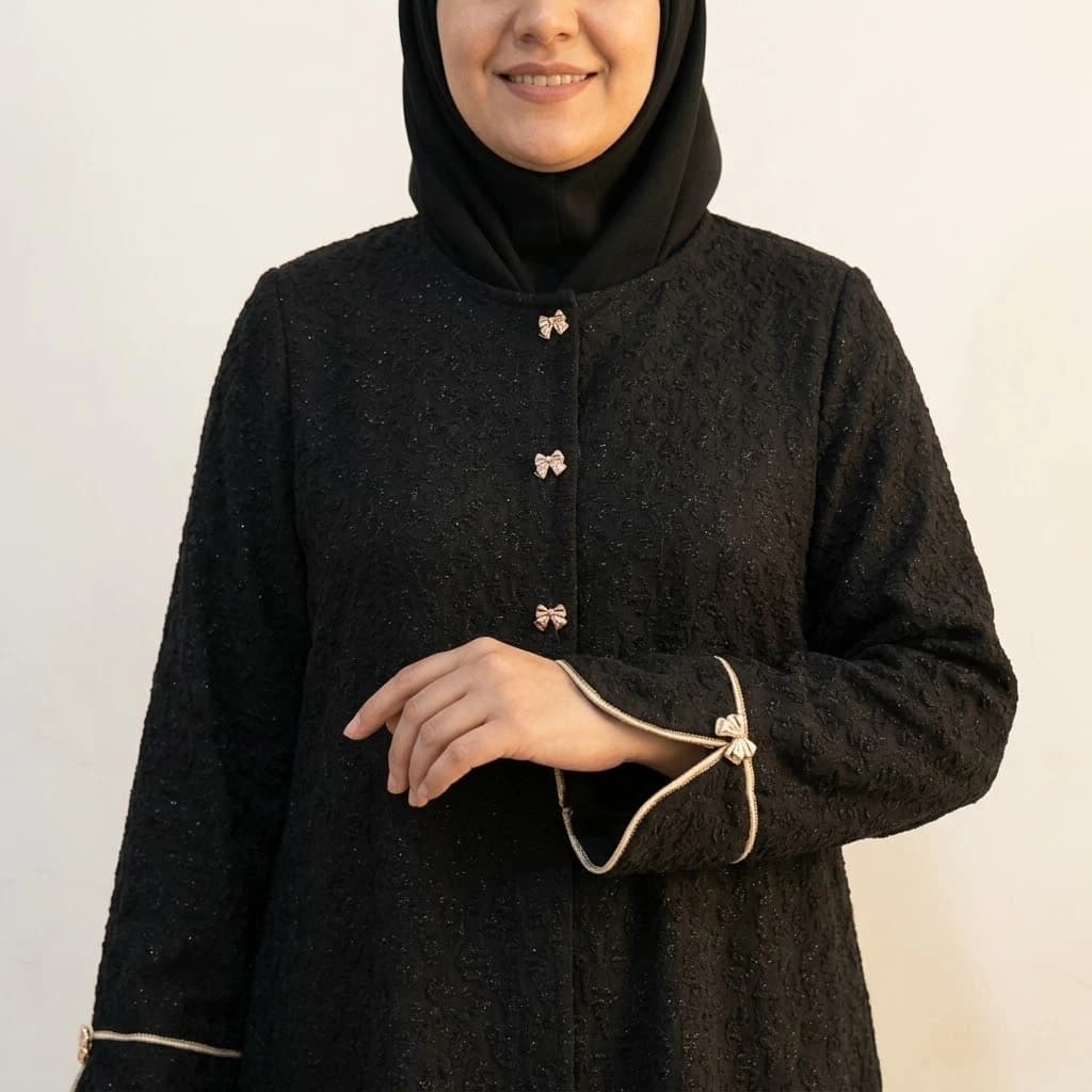 مانتوعبایی لمه — تصویر ۷