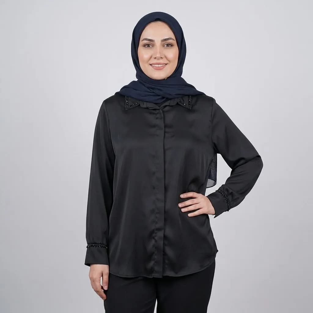 شومیز جواهردوزی