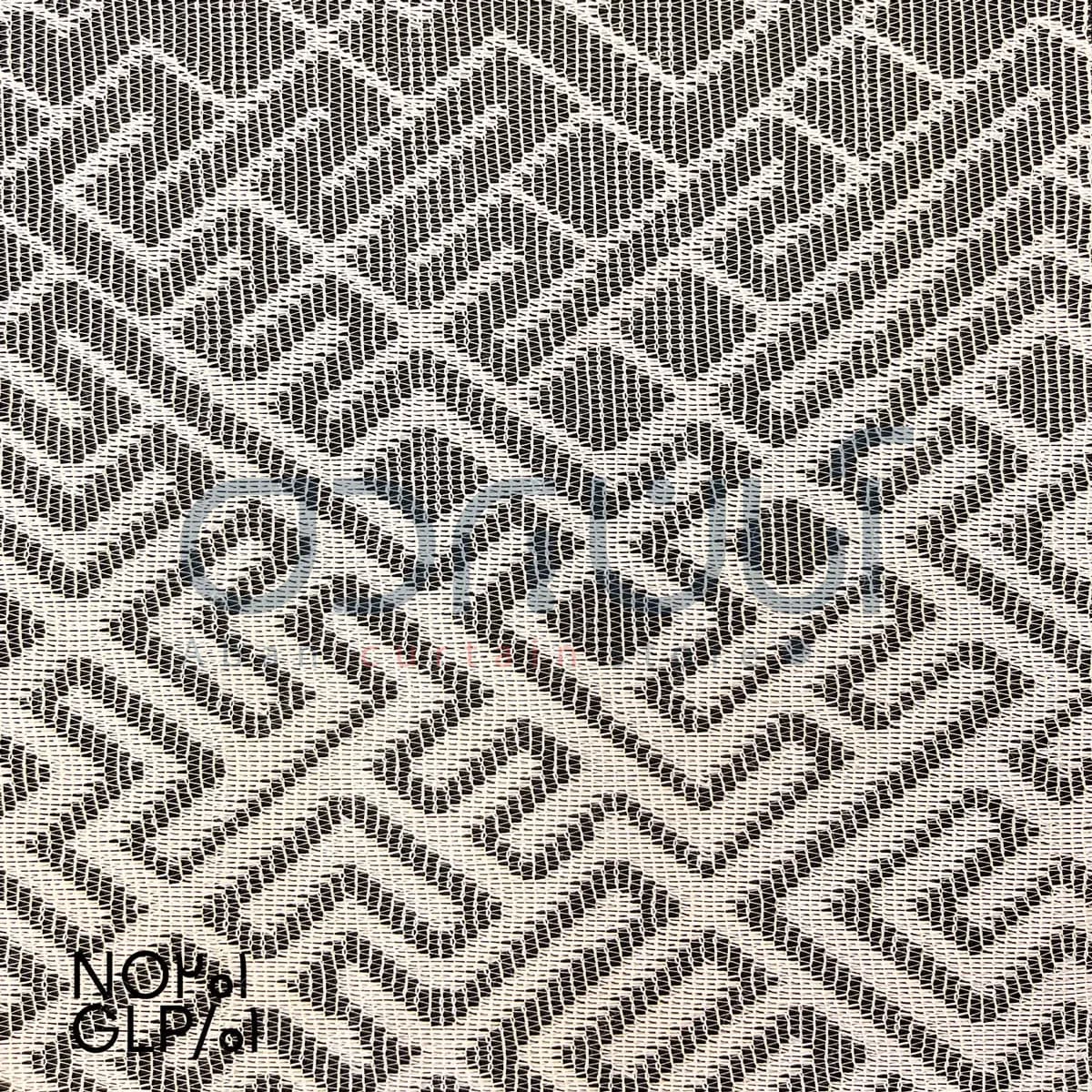 پرده دو مکانیزم طرح کلاسیک رنگ کرم روشن — تصویر ۳