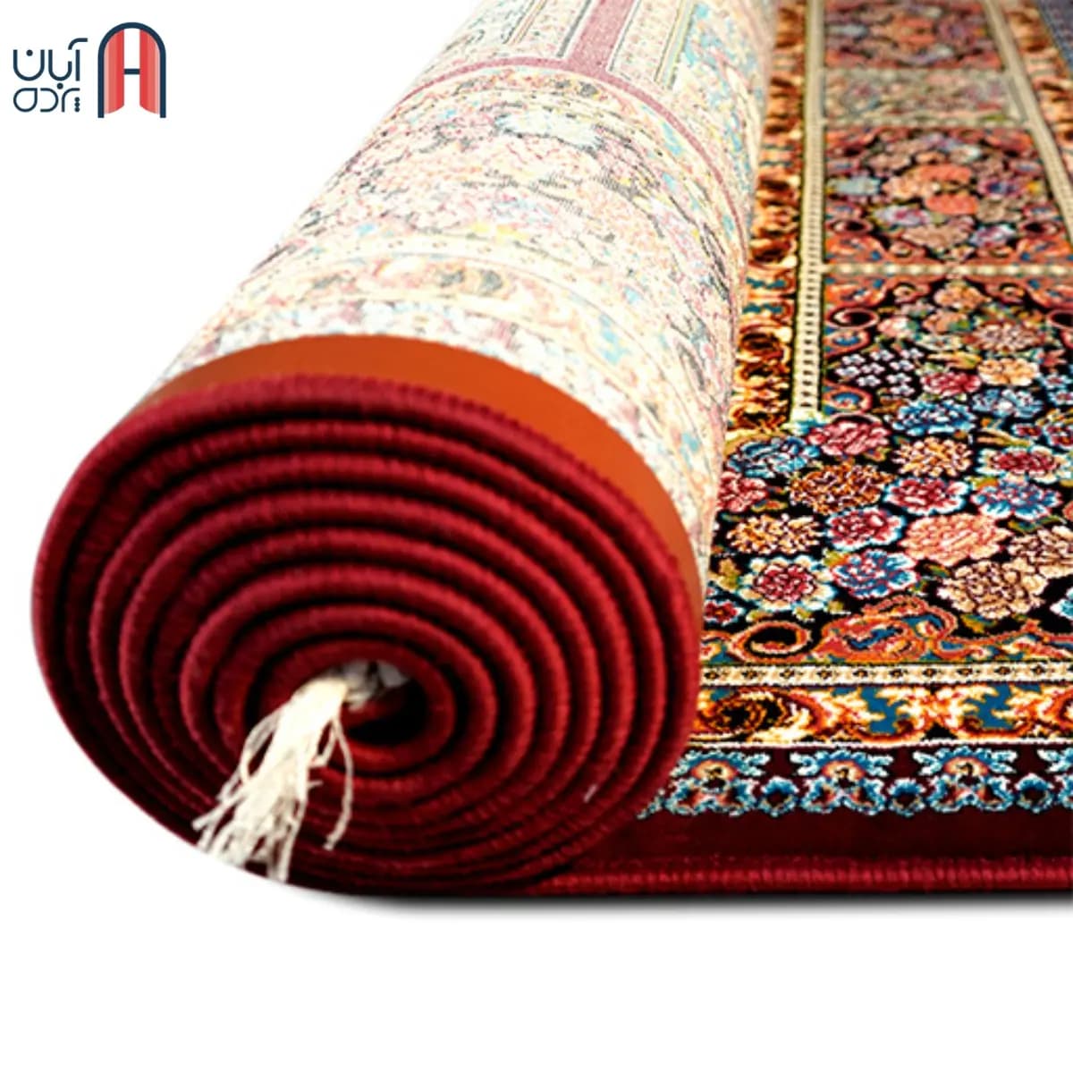 فرش کلکسیون کلاسیک کد R-125، رنگ لاکی چهارمتری — تصویر ۵