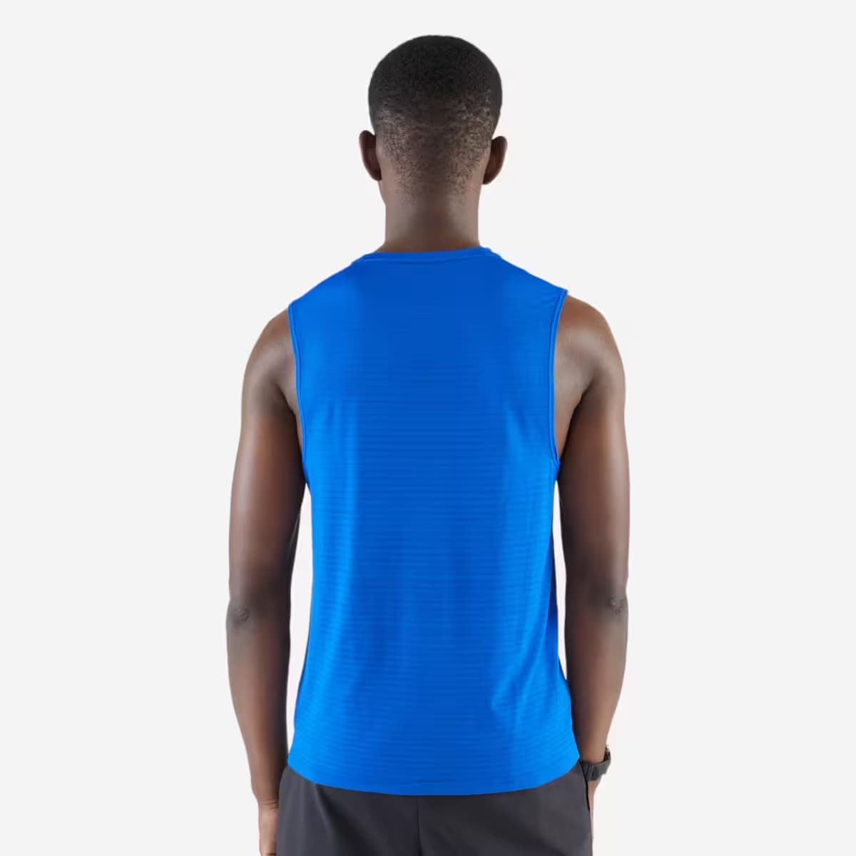 👕 بلوز رانینگ بدون آستین دیکتلون Kiprun 500 Confort – آبی ایندیگو (مردانه) — تصویر ۲