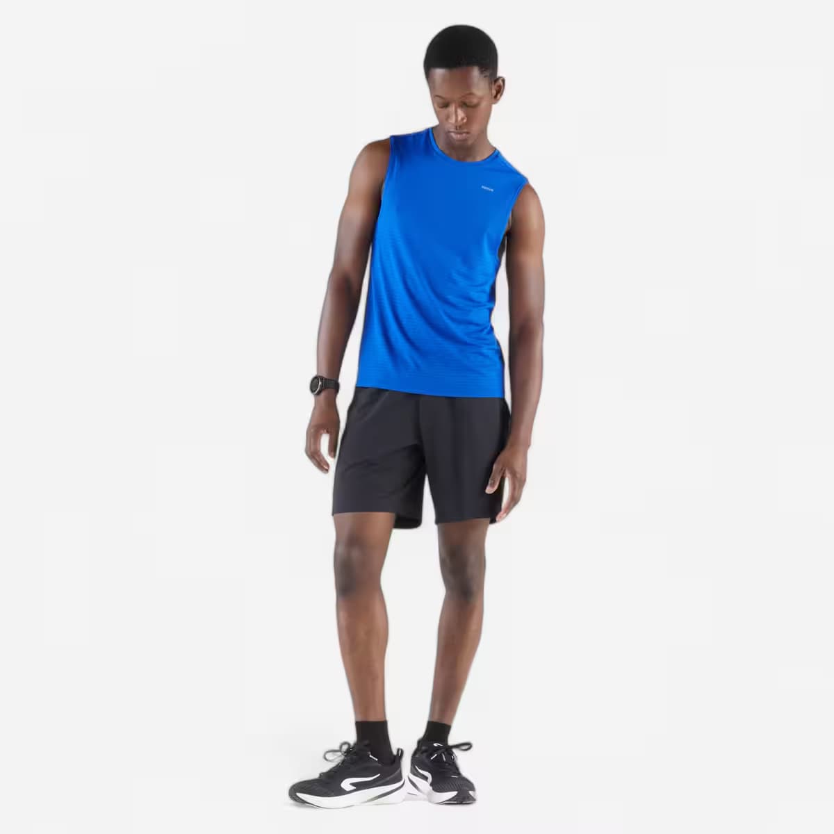 👕 بلوز رانینگ بدون آستین دیکتلون Kiprun 500 Confort – آبی ایندیگو (مردانه)