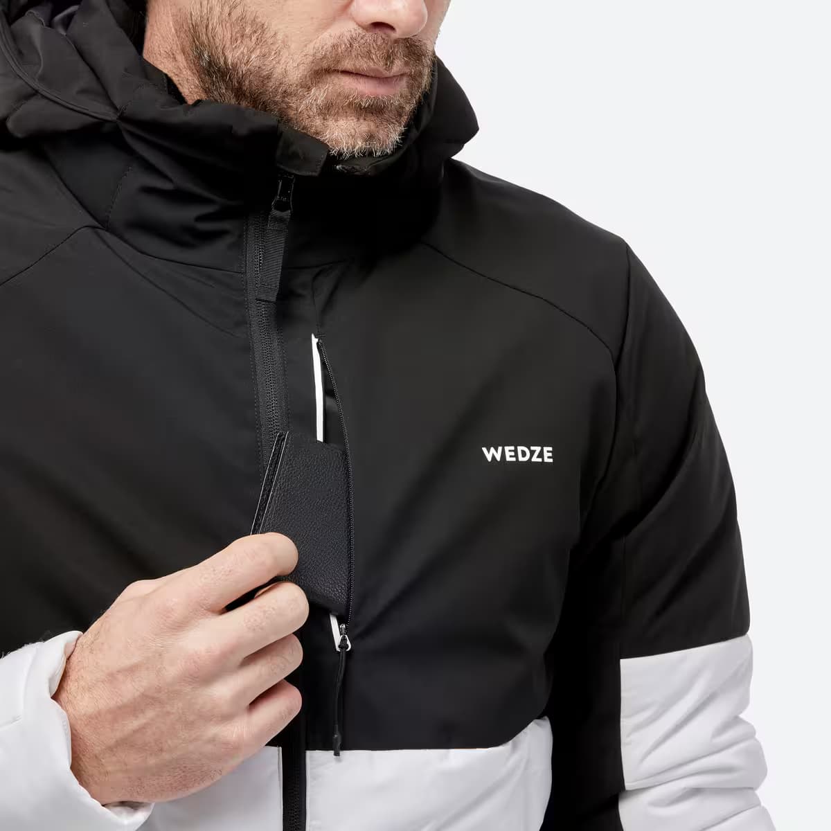 🧥 کاپشن اسکی و زمستانی Wedze 100 Warm Ski Jacket – دیکتلون — تصویر ۷