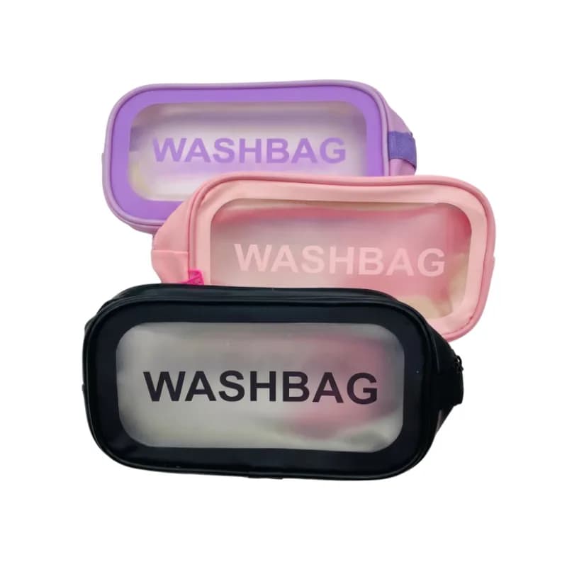 کیف آرایشی چرمی مدل واش بگ Wash Bag