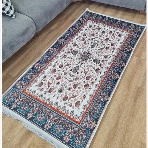 فرش چاپی هازان ترک طرح سنتی h303 (پس کرایه)